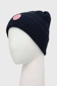 Шапка з домішкою вовни Femi Stories jose колір синій