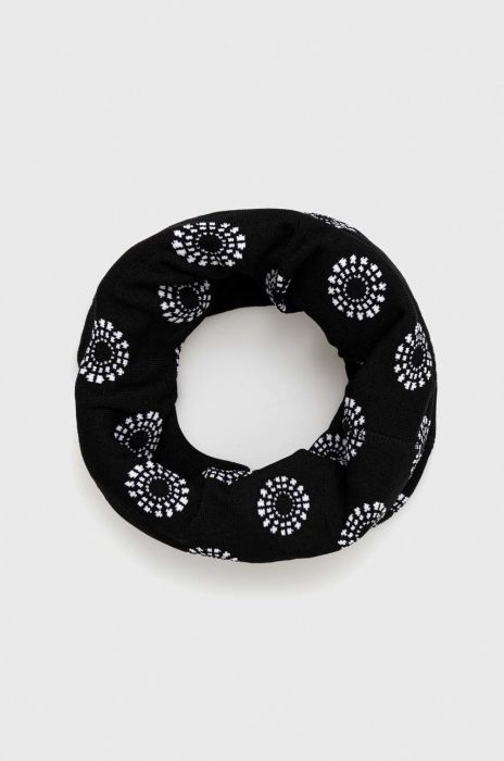 Снуд Newland Dea жіночий колір чорний візерунок Снуд Newland Dea жіночий колір чорний візерунок