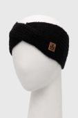 Пов'язка з домішкою вовни Jail Jam Golden Gate колір чорний Пов'язка з домішкою вовни Jail Jam Golden Gate колір чорний
