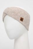 Пов'язка з домішкою вовни Jail Jam Golden Gate колір бежевий (2853413)