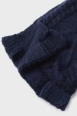 Дитячі шапка, шарф і рукавички Mayoral колір синій (2621077) Дитячі шапка, шарф і рукавички Mayoral колір синій (2621077)