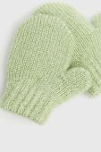 Дитячі шапка, шарф і рукавички Mayoral колір зелений Дитячі шапка, шарф і рукавички Mayoral колір зелений