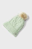 Дитяча шапка, снуд і рукавички Mayoral колір зелений Дитяча шапка, снуд і рукавички Mayoral колір зелений
