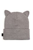 Дитяча шапка Karl Lagerfeld колір сірий