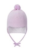 Дитяча шапка Reima колір рожевий з тонкого трикотажу вовна Дитяча шапка Reima колір рожевий з тонкого трикотажу вовна