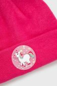 Дитяча шапка Name it колір рожевий з товстого трикотажу (2643694) Дитяча шапка Name it колір рожевий з товстого трикотажу (2643694)