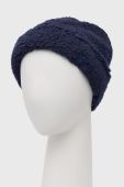 Шапка United Colors of Benetton колір синій з товстого трикотажу Шапка United Colors of Benetton колір синій з товстого трикотажу