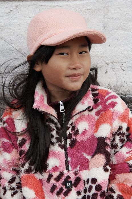 Дитяча кепка Reima колір помаранчевий однотонна Дитяча кепка Reima колір помаранчевий однотонна