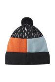 Дитяча шапка Reima вовна колір барвистий