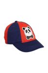 Дитяча кепка Mini Rodini колір синій з аплікацією