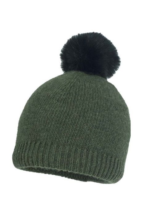 Дитяча шапка Jamiks колір зелений вовна Дитяча шапка Jamiks колір зелений вовна