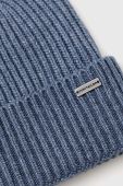 Шапка з домішкою вовни Tom Tailor колір блакитний Шапка з домішкою вовни Tom Tailor колір блакитний