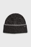 Шапка Tom Tailor колір чорний з тонкого трикотажу Шапка Tom Tailor колір чорний з тонкого трикотажу