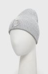 Шапка Tom Tailor колір сірий з тонкого трикотажу Шапка Tom Tailor колір сірий з тонкого трикотажу