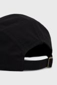 Бавовняна кепка Tommy Jeans колір чорний з аплікацією Бавовняна кепка Tommy Jeans колір чорний з аплікацією