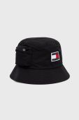 Бавовняний капелюх Tommy Jeans колір чорний з бавовни (2452428) Бавовняний капелюх Tommy Jeans колір чорний з бавовни (2452428)