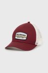 Кепка Billabong колір бордовий з аплікацією Кепка Billabong колір бордовий з аплікацією