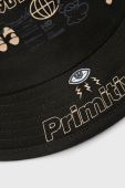 Бавовняний капелюх Primitive колір зелений Бавовняний капелюх Primitive колір зелений