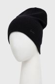 Бавовняна шапка Superdry колір чорний з бавовни