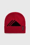Шапка Superdry колір червоний (2801485) Шапка Superdry колір червоний (2801485)