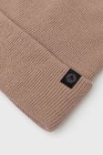 Шапка Marmot Steephollow колір бежевий з товстого трикотажу Шапка Marmot Steephollow колір бежевий з товстого трикотажу