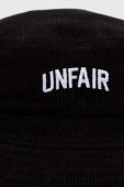 вельветовий капелюх Unfair Athletics колір чорний з бавовни