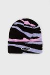 Шапка Ellesse колір фіолетовий з товстого трикотажу Шапка Ellesse колір фіолетовий з товстого трикотажу