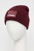 Шапка adidas TERREX Multisport колір бордовий Шапка adidas TERREX Multisport колір бордовий