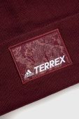 Шапка adidas TERREX Multisport колір бордовий Шапка adidas TERREX Multisport колір бордовий
