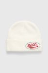Шапка Von Dutch колір бежевий Шапка Von Dutch колір бежевий