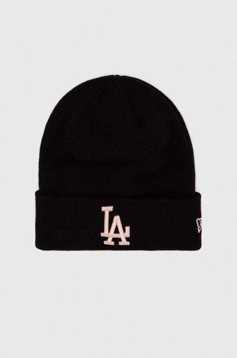 Шапка New Era колір чорний з товстого трикотажу (2811549) Шапка New Era колір чорний з товстого трикотажу (2811549)