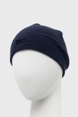 Шапка Jack Wolfskin колір синій з тонкого трикотажу (2574340) Шапка Jack Wolfskin колір синій з тонкого трикотажу (2574340)