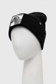 Шапка Goorin Bros колір чорний з тонкого трикотажу