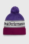 Шапка Peak Performance колір чорний з товстого трикотажу (3628974) Шапка Peak Performance колір чорний з товстого трикотажу (3628974)