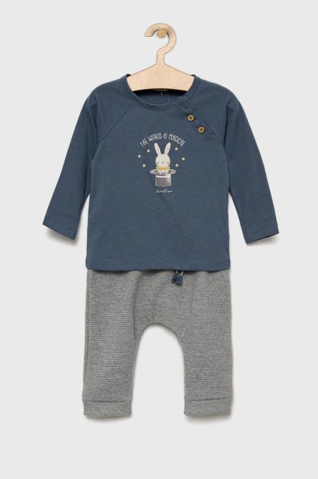 Дитячий комплект United Colors of Benetton колір блакитний Дитячий комплект United Colors of Benetton колір блакитний