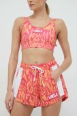 Тренувальний топ і шорти LaBellaMafia Psycle Waves жіночий колір рожевий Тренувальний топ і шорти LaBellaMafia Psycle Waves жіночий колір рожевий