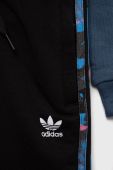 Дитячий спортивний костюм adidas Originals колір фіолетовий