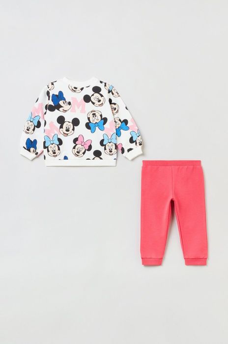 Дитячий спортивний костюм OVS колір білий Дитячий спортивний костюм OVS колір білий