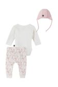 Комплект для немовлят Reima колір рожевий