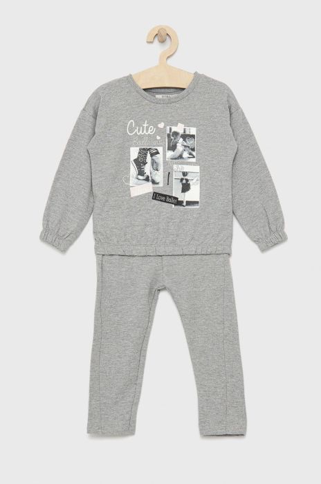Дитячий комплект Birba&Trybeyond колір сірий (2697844) Дитячий комплект Birba&Trybeyond колір сірий (2697844)