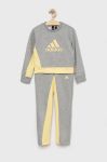 Дитячий комплект adidas Performance колір сірий