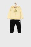 Дитячий спортивний костюм adidas колір жовтий Дитячий спортивний костюм adidas колір жовтий