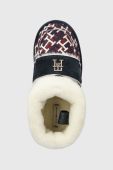 Тапочки Tommy Hilfiger Boot Slipper Monogram колір барвистий