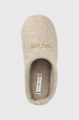 Тапочки Tommy Hilfiger Home Slipper Felt колір бежевий