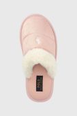 Тапочки Polo Ralph Lauren Kelcie колір рожевий RF103595
