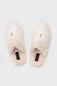 Тапочки Polo Ralph Lauren Kelcie колір бежевий RF103851