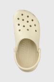 Шльопанці Crocs Classic жіночі колір бежевий 10001 10001.2Y2.D-BONE Шльопанці Crocs Classic жіночі колір бежевий 10001 10001.2Y2.D-BONE