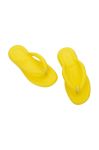 В'єтнамки Melissa Flip Flop Free Ad жіночі колір жовтий на плоскому ходу В'єтнамки Melissa Flip Flop Free Ad жіночі колір жовтий на плоскому ходу