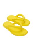 В'єтнамки Melissa Flip Flop Free Ad жіночі колір жовтий на плоскому ходу