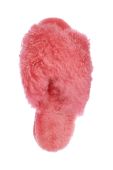 Вовняні тапочки Emu Australia Mayberry Curly колір червоний